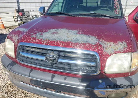 2002 Toyota Tundra Sr5 V8 z USA, uszkodzony, nr VIN 5TBRT34142S278086